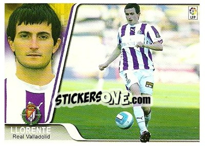 Cromo Joseba Llorente - Liga 2007-2008 - Ediciones Estadio