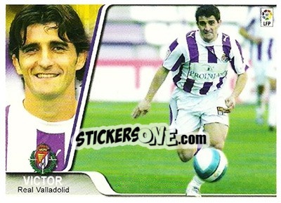 Sticker Victor - Liga 2007-2008 n. 324 - Ediciones Estadio