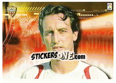 Sticker Unai Emery - Liga 2007-2008 n. 326 - Ediciones Estadio