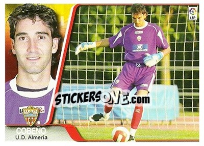 Sticker Cobeño - Liga 2007-2008 - Ediciones Estadio
