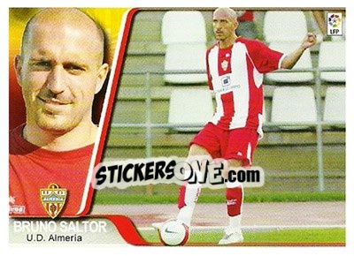 Sticker Bruno Saltor - Liga 2007-2008 n. 329 - Ediciones Estadio