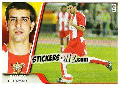 Cromo Juanito - Liga 2007-2008 - Ediciones Estadio