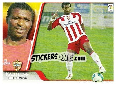 Sticker Kalu Uche - Liga 2007-2008 n. 335 - Ediciones Estadio