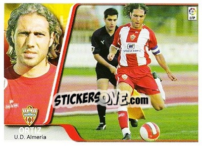 Cromo Ortiz - Liga 2007-2008 - Ediciones Estadio