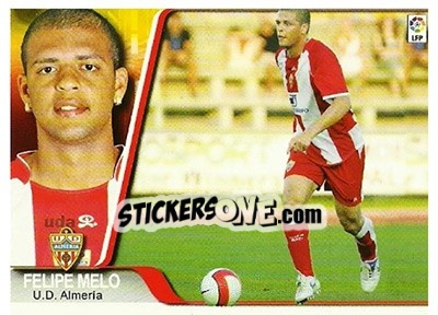 Sticker Felipe Melo - Liga 2007-2008 - Ediciones Estadio