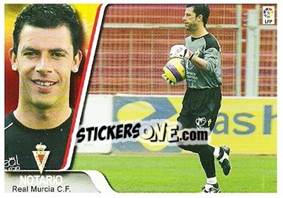 Sticker Notario - Liga 2007-2008 n. 345 - Ediciones Estadio