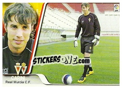 Sticker Carini - Liga 2007-2008 n. 346 - Ediciones Estadio