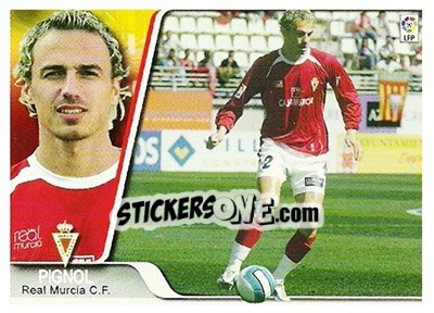 Sticker Pignol - Liga 2007-2008 n. 347 - Ediciones Estadio