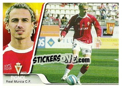 Cromo Pignol - Liga 2007-2008 - Ediciones Estadio