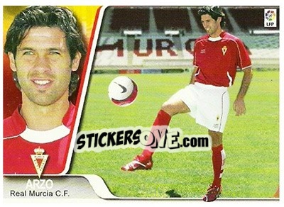 Sticker Arzo - Liga 2007-2008 - Ediciones Estadio