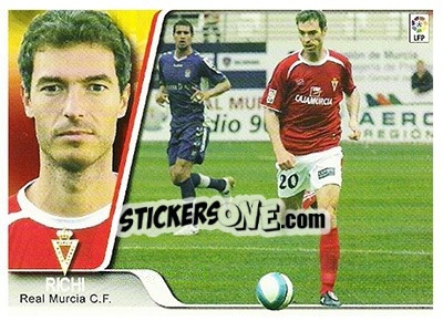 Cromo Richi - Liga 2007-2008 - Ediciones Estadio