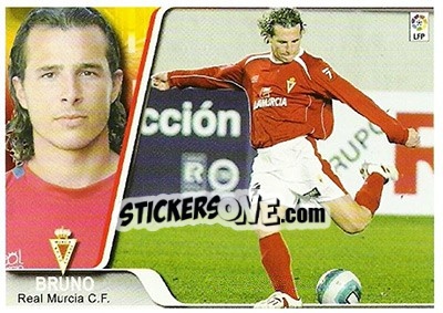 Sticker Bruno - Liga 2007-2008 - Ediciones Estadio