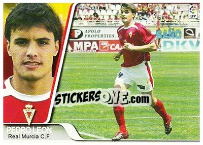 Sticker Pedro Leon - Liga 2007-2008 - Ediciones Estadio