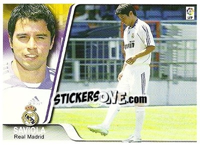 Sticker Saviola - Liga 2007-2008 n. 362 - Ediciones Estadio
