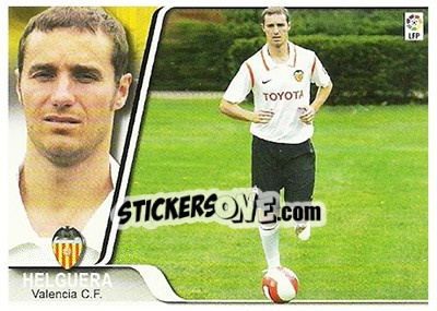 Sticker Ivan Helguera - Liga 2007-2008 - Ediciones Estadio