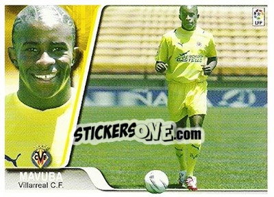 Sticker Mavuba - Liga 2007-2008 n. 365 - Ediciones Estadio