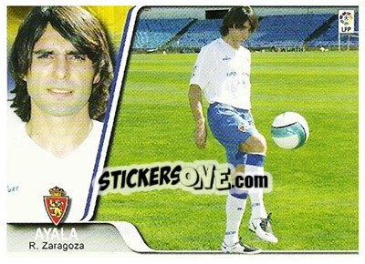 Sticker Ayala - Liga 2007-2008 - Ediciones Estadio