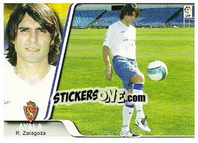 Cromo Ayala - Liga 2007-2008 n. 366 - Ediciones Estadio