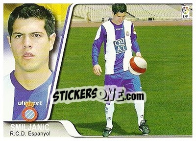 Sticker Smiljanic - Liga 2007-2008 - Ediciones Estadio