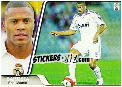 Sticker Baptista - Liga 2007-2008 n. 372 - Ediciones Estadio