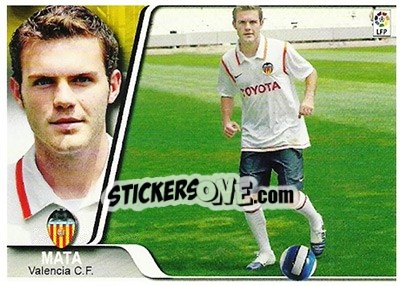 Sticker Mata - Liga 2007-2008 - Ediciones Estadio