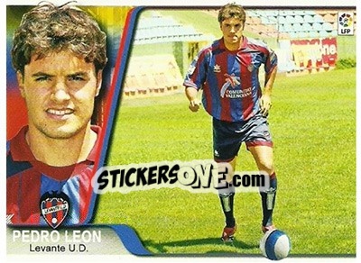 Cromo P. Leon - Liga 2007-2008 - Ediciones Estadio