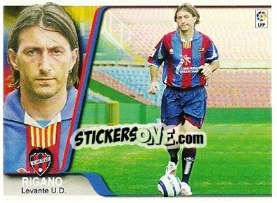 Sticker Rigano - Liga 2007-2008 - Ediciones Estadio