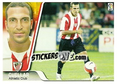 Cromo Cuellar - Liga 2007-2008 - Ediciones Estadio