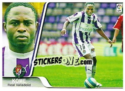 Sticker Kome - Liga 2007-2008 - Ediciones Estadio