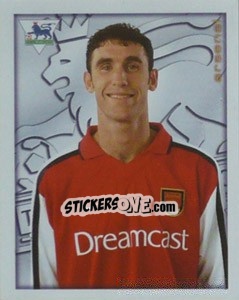 Figurina Martin Keown - Premier League Inglese 2000-2001 - Merlin