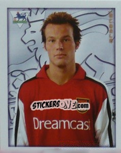 Cromo Fredrik Ljungberg - Premier League Inglese 2000-2001 - Merlin