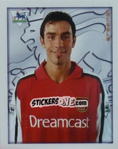 Sticker Robert Pires - Premier League Inglese 2000-2001 n. 17 - Merlin