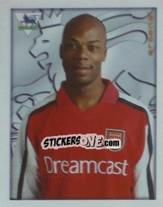 Sticker Sylvain Wiltord - Premier League Inglese 2000-2001 - Merlin