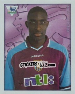 Sticker Lloyd Samuel - Premier League Inglese 2000-2001 - Merlin