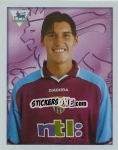 Sticker Gareth Barry - Premier League Inglese 2000-2001 n. 30 - Merlin
