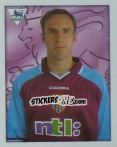 Cromo Gareth Southgate - Premier League Inglese 2000-2001 - Merlin