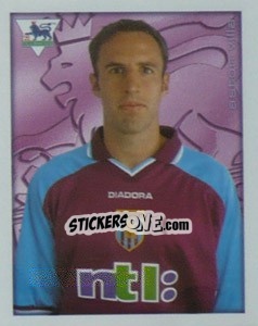 Figurina Gareth Southgate - Premier League Inglese 2000-2001 - Merlin