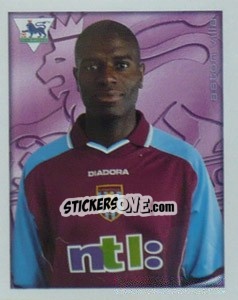 Figurina Ian Taylor - Premier League Inglese 2000-2001 - Merlin