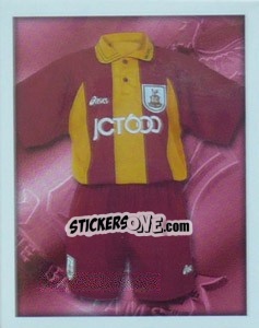 Sticker Home Kit - Premier League Inglese 2000-2001 - Merlin