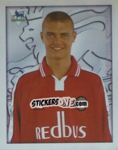 Sticker Paul Konchesky - Premier League Inglese 2000-2001 n. 73 - Merlin