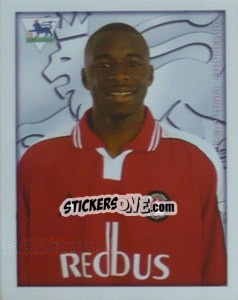 Cromo Shaun Newton - Premier League Inglese 2000-2001 - Merlin