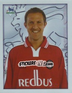 Figurina John Robinson - Premier League Inglese 2000-2001 - Merlin