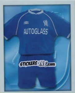 Sticker Home Kit - Premier League Inglese 2000-2001 - Merlin