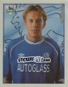 Figurina Samuele Dalla Bona - Premier League Inglese 2000-2001 - Merlin