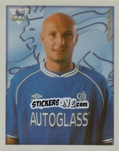 Sticker Frank Leboeuf - Premier League Inglese 2000-2001 n. 91 - Merlin
