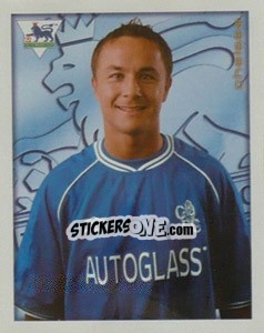 Figurina Dennis Wise - Premier League Inglese 2000-2001 - Merlin