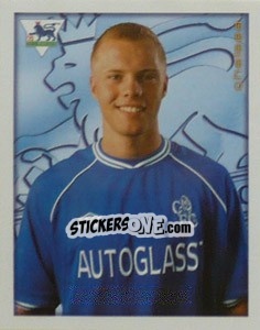 Sticker Eidur Gudjohnsen - Premier League Inglese 2000-2001 n. 99 - Merlin