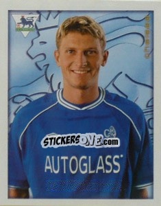 Sticker Tore Andre Flo - Premier League Inglese 2000-2001 n. 100 - Merlin