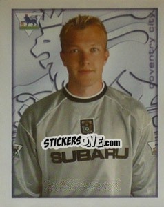 Cromo Magnus Hedman - Premier League Inglese 2000-2001 - Merlin