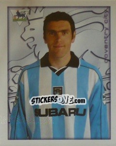 Figurina Marc Edworthy - Premier League Inglese 2000-2001 n. 108 - Merlin